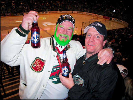 Now that's a great beard...MN Wild postseason 2007.