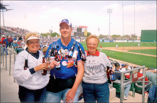 Patty and Donna buying another round for the gang.