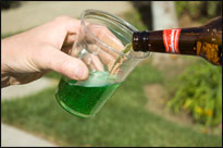 How to make green beer